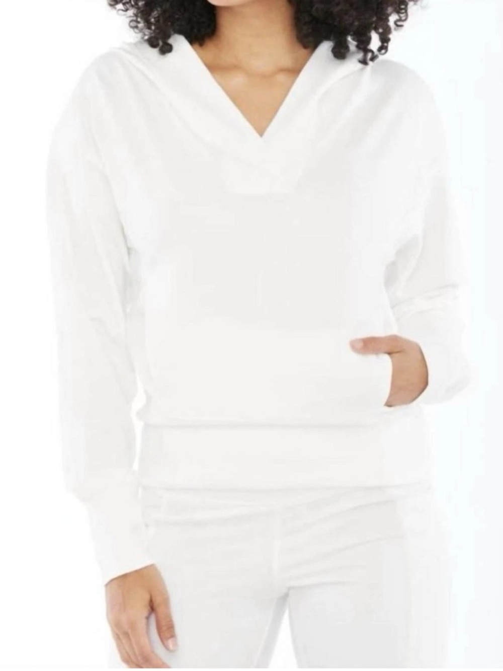We Are Sundays Kiki Coconut Milk White Hoodie Sweatshirt
